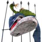 Haunt & Co 4.4 ft Voice-Sensor Impaled Zombie Halloween Animatronic