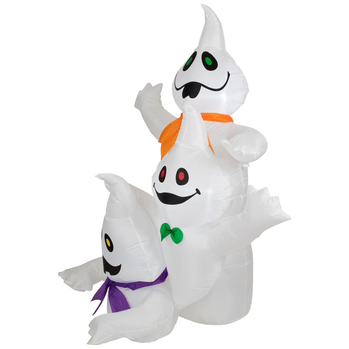 Haunt & Co LED Lighted Ghost Trio Inflatable Outdoor - 3.5'- Warm White Lights