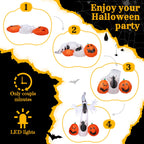 Haunt & Co 12 ' Halloween Ghost & Pumpkin Outdoor Halloween Inflatables
