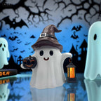 Haunt & Co 2pcs 9.8inch Halloween Decorations Pumpkin Decoration Desktop Ornament For Home Party Decoration Holiday Festive