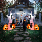 Haunt & Co 10 ' Halloween Ghost Arch Outdoor Halloween Inflatables