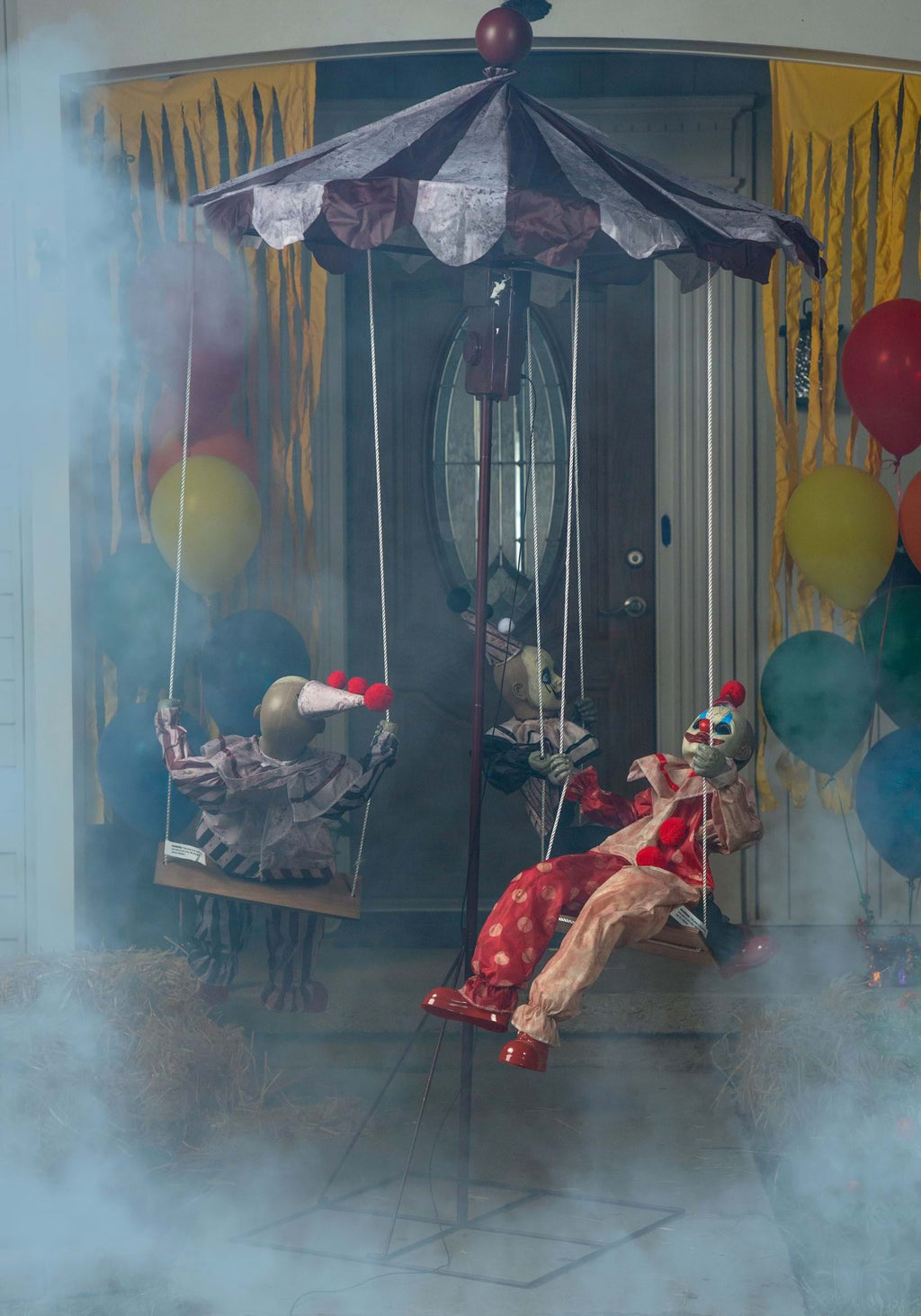 Haunt & Co Clowns Go Round Animated Prop
