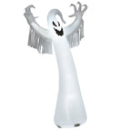Haunt & Co Gymax 12ft Inflatable Halloween Blow Up Ghost Decoration w/ Built-in LED Light