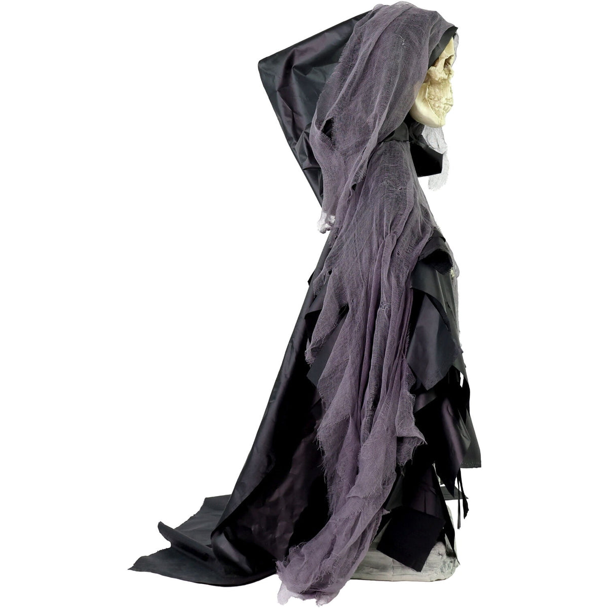 Haunt & Co 3 ft Touch-Activated Rising Reaper with Tombstone Halloween Accessory