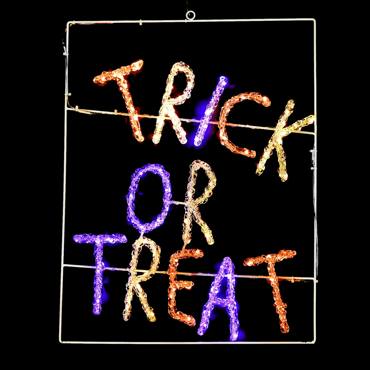 Haunt & Co CC Christmas Decor LED Lighted Trick or Treat Outdoor - 19.5"