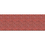 Haunt & Co Brick Wall Backdrop Party Accessory (1 count) (1/Pkg)