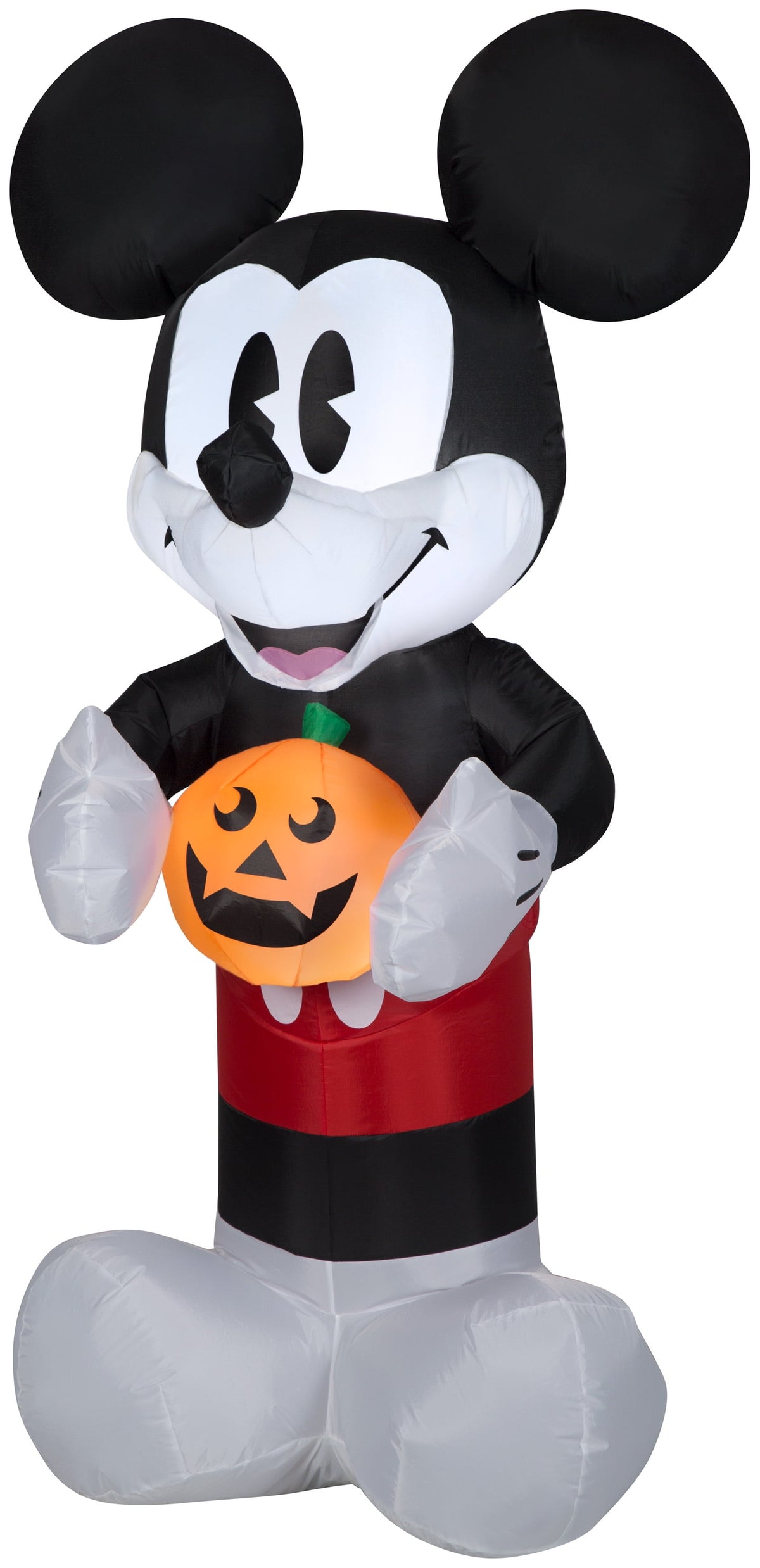 Haunt & Co Airblown Inflatable Retro Mickey Mouse with Pumpkin 5ft tall