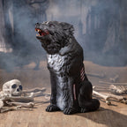 Haunt & Co Animated Zombie Wolf , Home Decor, Halloween, 1 Pieces