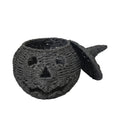 Haunt & Co Aximioll Halloween Spooky Seaweed Pumpkin Ornaments â?? Bold Shape with Eerie Shadows, Halloween Decorations for Holiday Parties & Trick or Treat Nights for Halloween Parties with spooky party setups