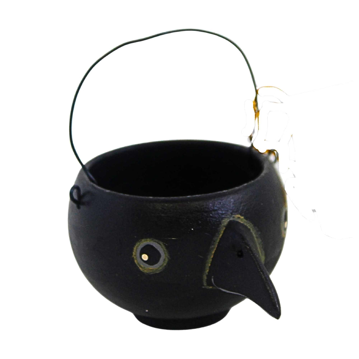 Haunt & Co 1.50In Caw Egg Cup, Resin, Halloween Ornament