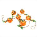 Haunt & Co Bienvenido Pumpkin String Hanging Decoration for Halloween Party Festival Home Garden Ornaments