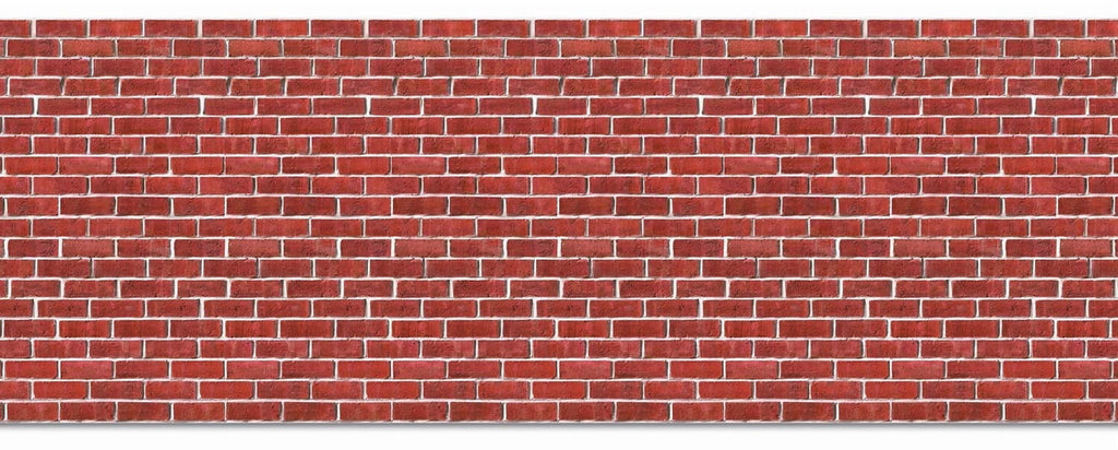 Haunt & Co Brick Wall Backdrop Party Accessory (1 count) (1/Pkg)