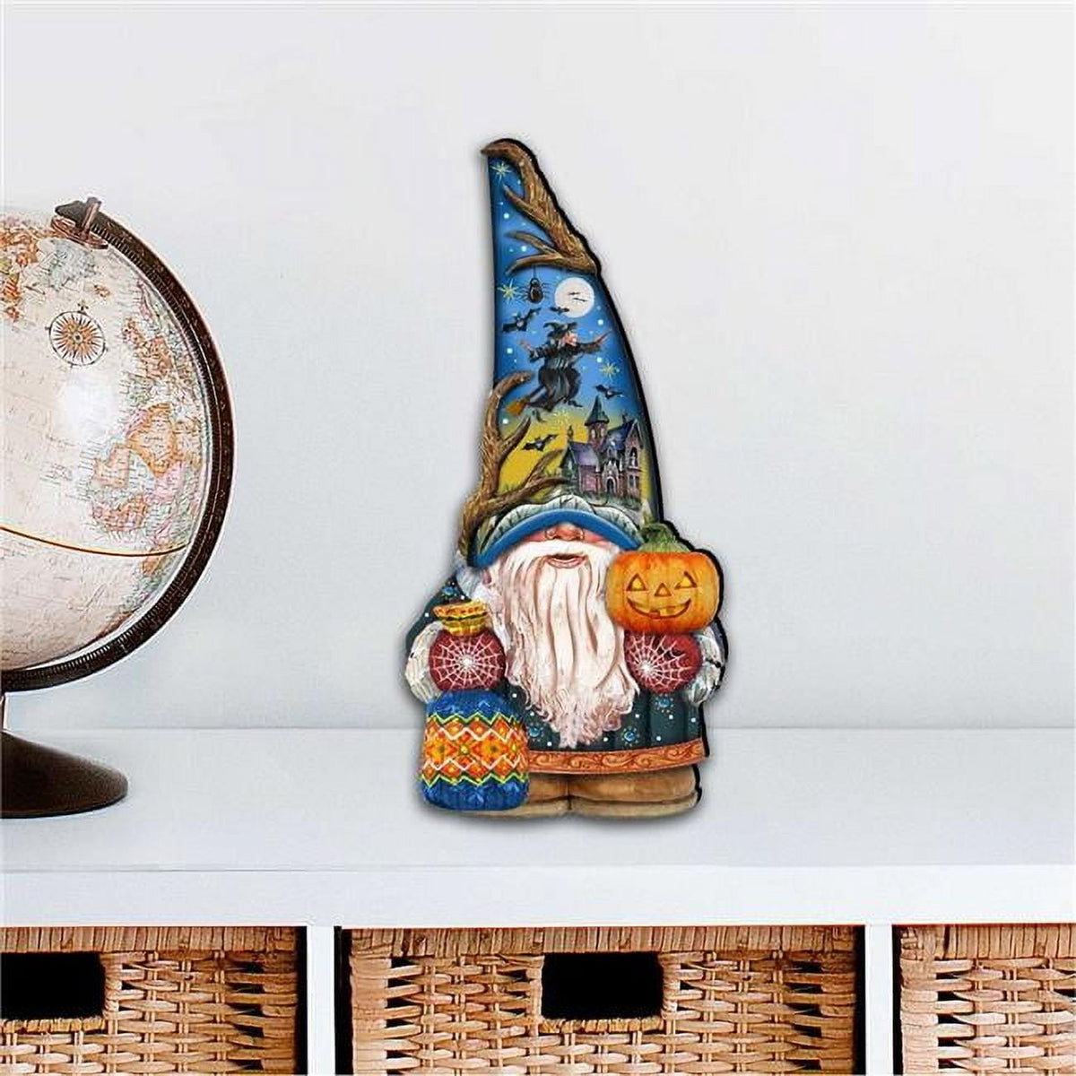 Haunt & Co Designocracy 8611016M 12 x 9 in. Halloween Dwarf Outdoor Decor Large Ornaments