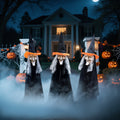 Haunt & Co Fun Little Toys 3 Pcs Halloween Witch Decorations, 43" Wicked Witches Decor, Scary Halloween Stakes