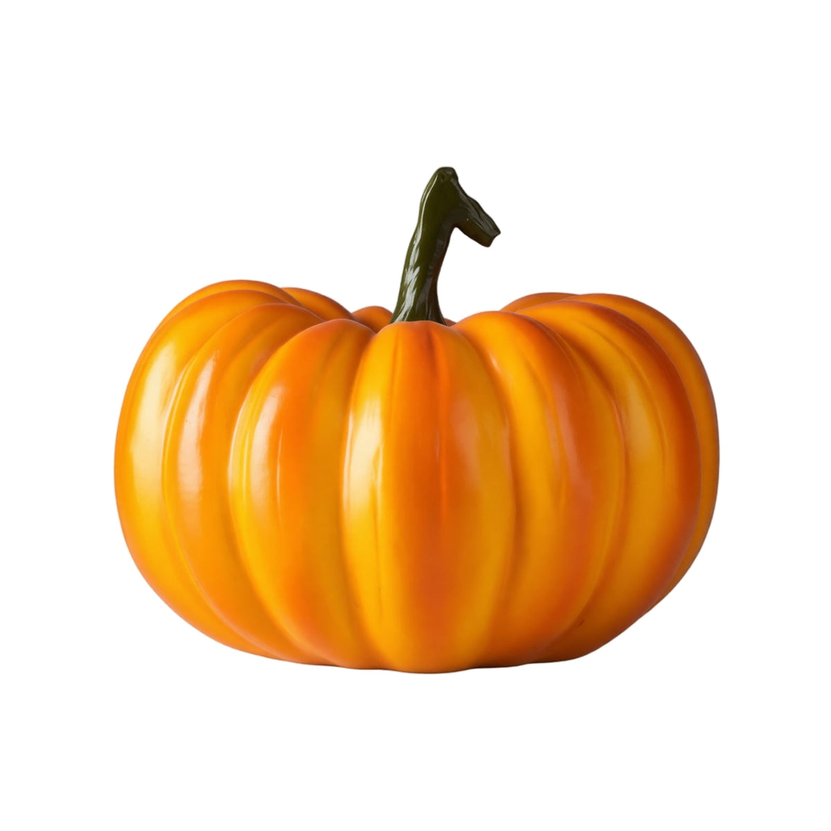 Haunt & Co GIPQJK Summerween Simulated Creative Pumpkin Resin Craft Ornament for Halloween Decorative Autumn Home Decoration Outdoor Garden Party Supply Artistic DIY Craft Gift for Fall Season C