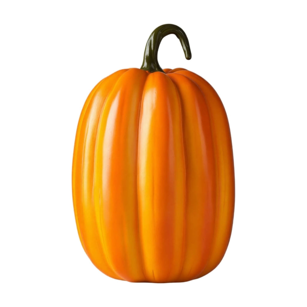 Haunt & Co GIPQJK Summerween Simulated Creative Pumpkin Resin Craft Ornament for Halloween Decorative Autumn Home Decoration Outdoor Garden Party Supply Artistic DIY Craft Gift for Fall Season C