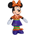 Haunt & Co 3.5 Ft Minnie Mouse Polka Dot Bat Costume Halloween Airblown Inflatable Disney