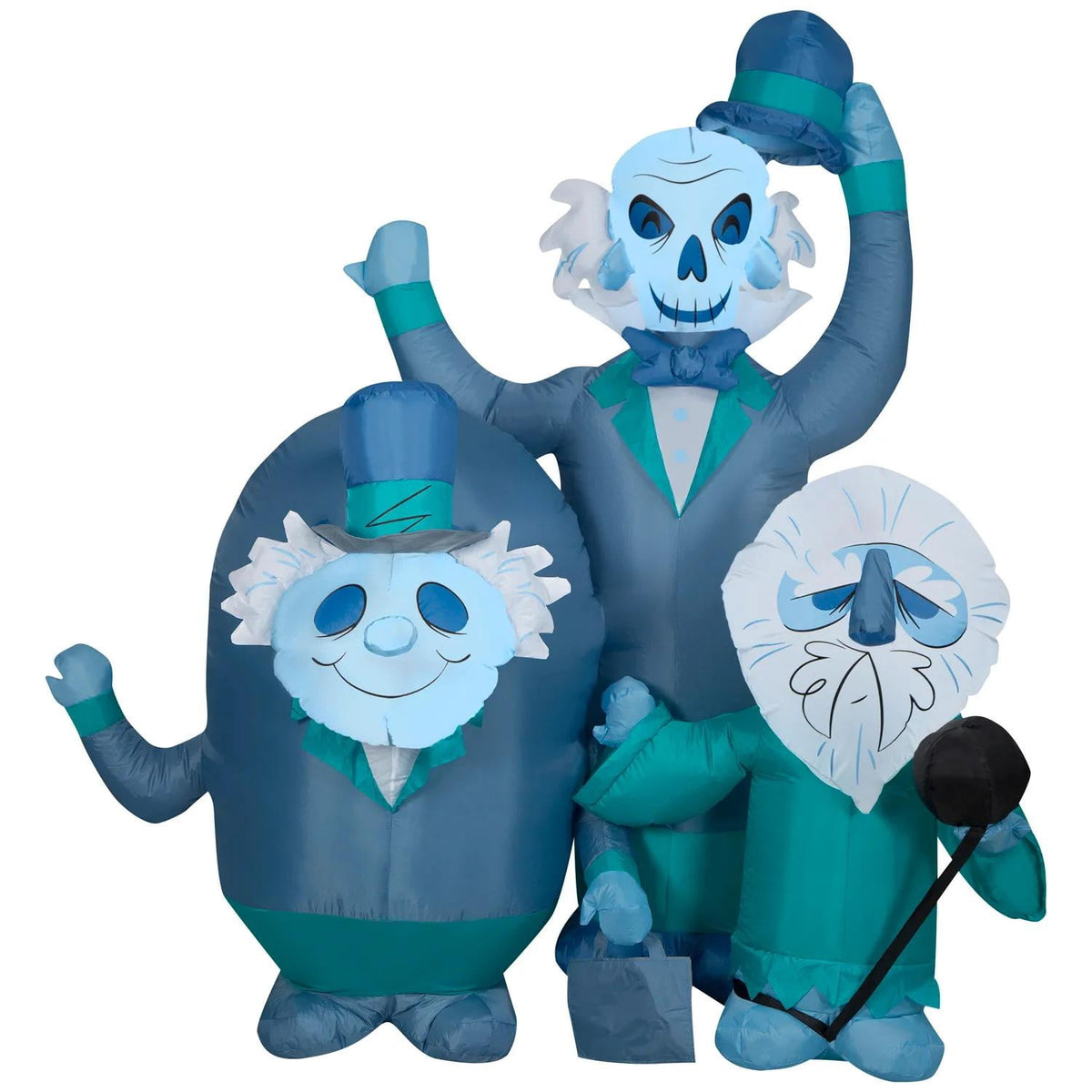 Haunt & Co 6 Ft. Airblown Blowup Inflatable Disney's Haunted Mansion Hitchhiking Ghosts with Built-In LED Lights Halloween Outdoor Yard Decoration