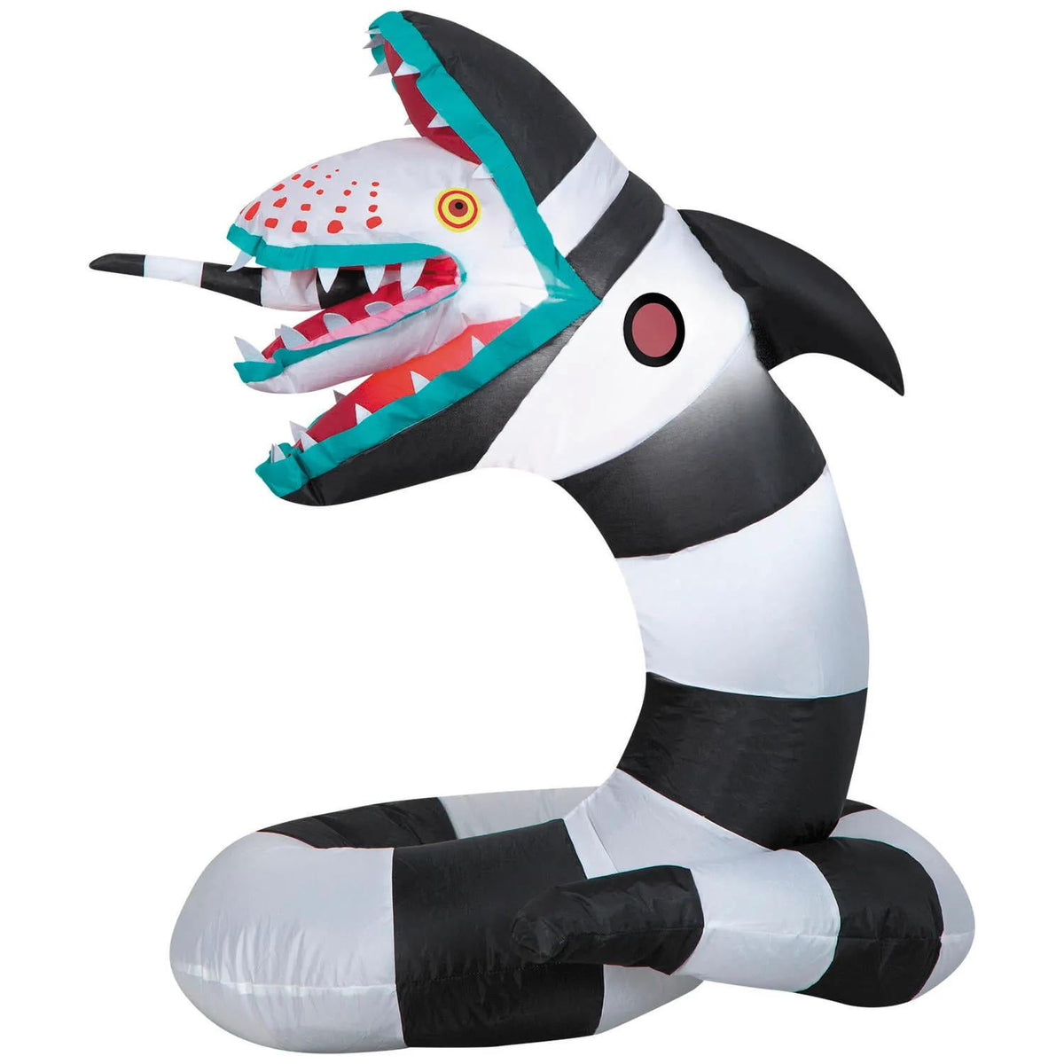 Haunt & Co Small Sandworm Halloween Inflatable Decoration - Brown