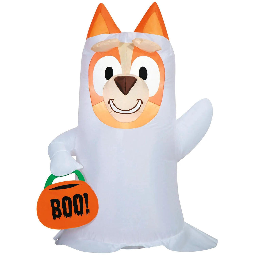 Haunt & Co Bingo Ghost Inflatable Small Halloween - Blue
