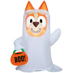 Haunt & Co Bingo Ghost Inflatable Small Halloween - Blue