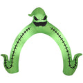 Haunt & Co Halloween Inflatable Oogie Boogie Archway, 10 ft Tall, Multi