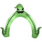 Haunt & Co Halloween Inflatable Oogie Boogie Archway, 10 ft Tall, Multi