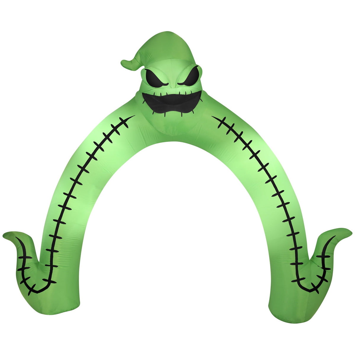 Haunt & Co Halloween Inflatable Oogie Boogie Archway, 10 ft Tall, Multi