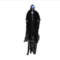 Haunt & Co Glow in the Dark Halloween Ornament Cloth Hanging Decor Black 1 Count