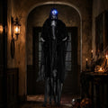 Haunt & Co Glow in the Dark Halloween Ornament, Spooky Indoor Party Decor, Cloth Hanging Decoration for Halloween Fun