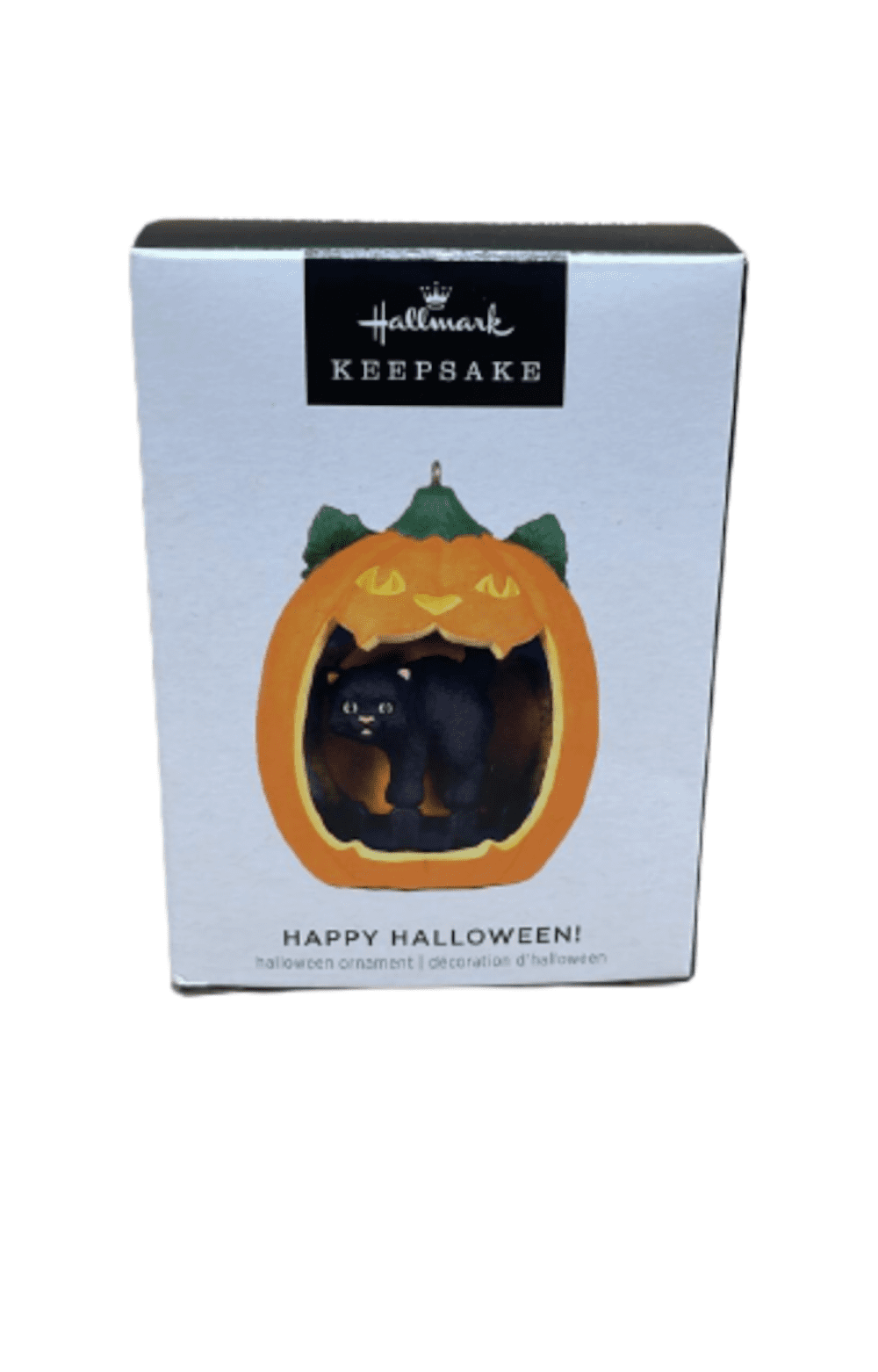 Haunt & Co 2023 Keepsake Happy Halloween! Black Cat Ornament New with Box