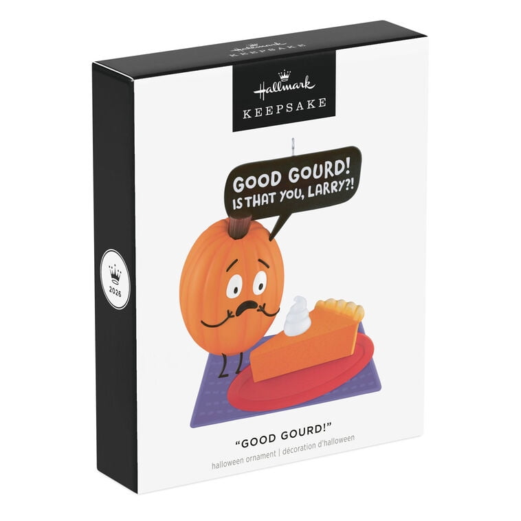Haunt & Co Keepsake "Good Gourd!" Halloween Ornament