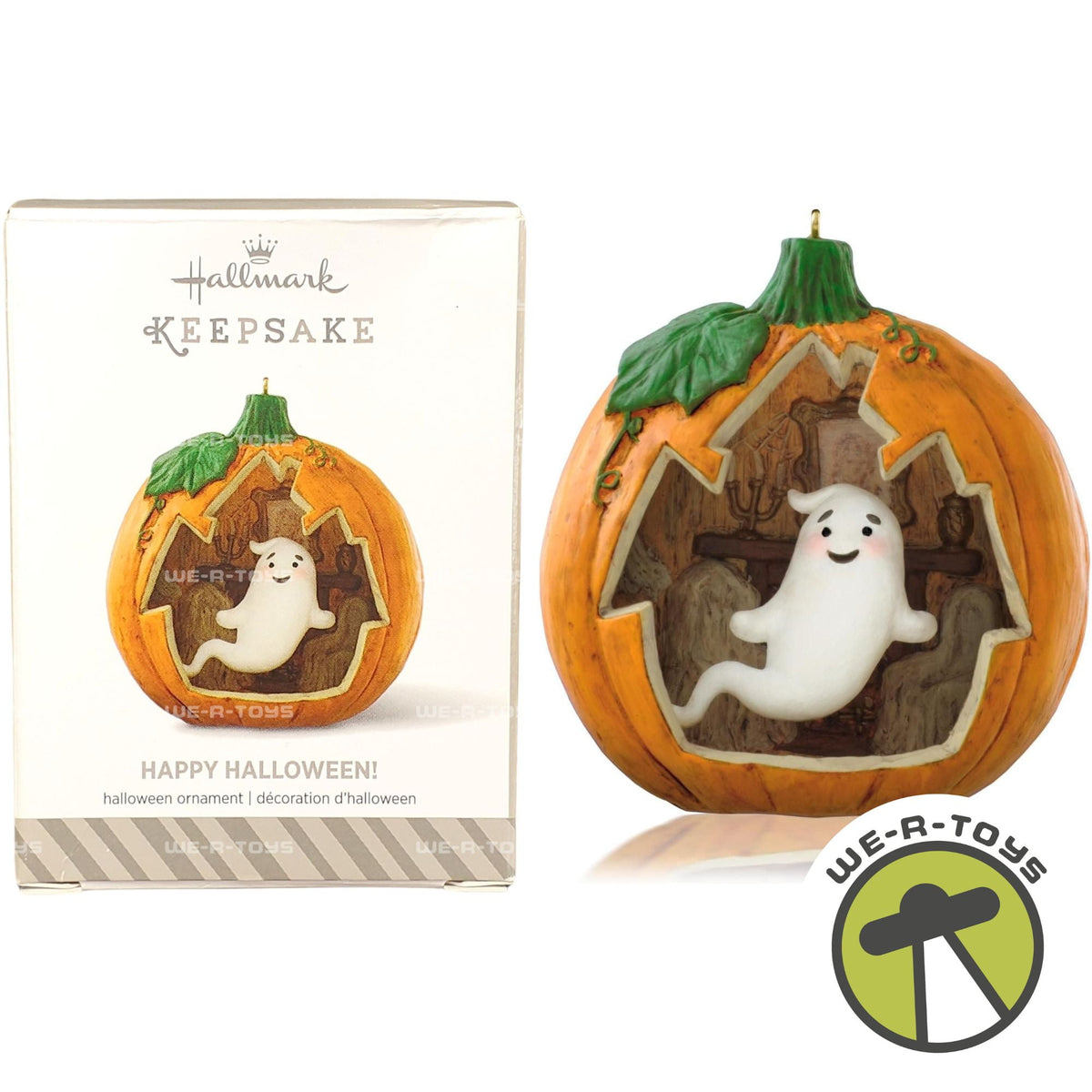 Haunt & Co Keepsake Happy Halloween Ghost Series No. 2 Ornament 2014