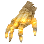 Haunt & Co Halloween Animated Decoration, Sound-Activated Crawling Zombie Hand with Spooky Sound - Realistic Haunted House Prop
