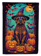 Haunt & Co Halloween Boykin Spaniel Dog House Flag 28x40IN Double-Sided Polyester Decorative Sleeve Pole Flag