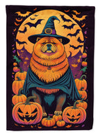 Haunt & Co Halloween Pug Dog House Flag 28x40IN Double-Sided Polyester Decorative Sleeve Pole Flag