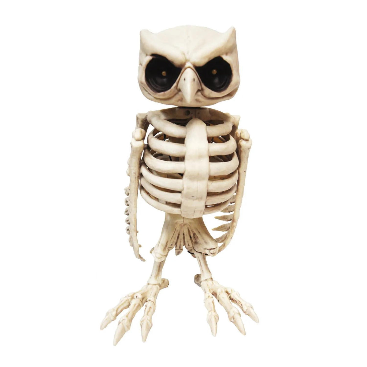 Haunt & Co 14" Animated Owl Skeleton