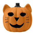 Haunt & Co Halloween Lights Led Luminous Cat Pumpkin Ornament Orange Spooky Halloween Decorations Haunted House Layout Ornament Fall Decorations for Home