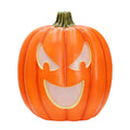 Haunt & Co Light Activated Jack-o'-Lantern Decoration, Orange, 22", Halloween