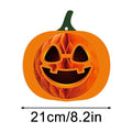 Haunt & Co Halloween Party Decorations 3D Hanging Honeycomb Ornaments Retro Pumpkin Skull Ghost Paper Ornaments Set with Hanging Rope for Indoor Haunted House Ceiling Decor 6 Pcs