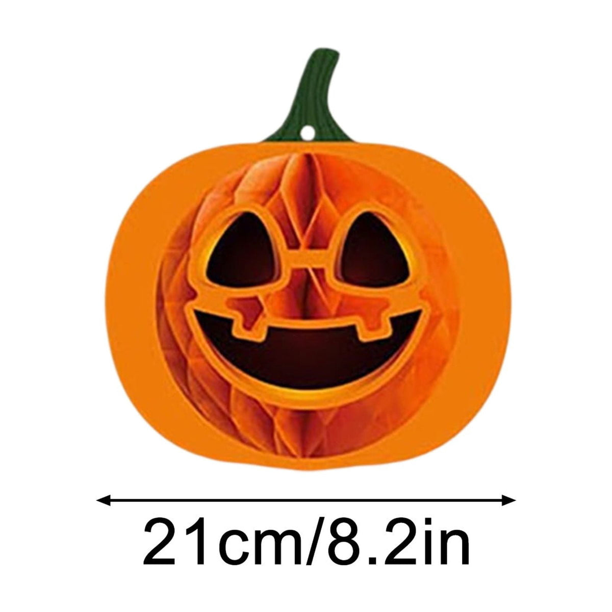 Haunt & Co Halloween Party Decorations 3D Hanging Honeycomb Ornaments Retro Pumpkin Skull Ghost Paper Ornaments Set with Hanging Rope for Indoor Haunted House Ceiling Decor 6 Pcs
