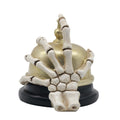 Haunt & Co Halloween Scary Ghost Hand Ornaments â?? Bone Details with Eerie Glow, Halloween Decorations for Snack Tables, Dessert Stations & Halloween Party Setups â?? great for Costume Parties with spooky setups