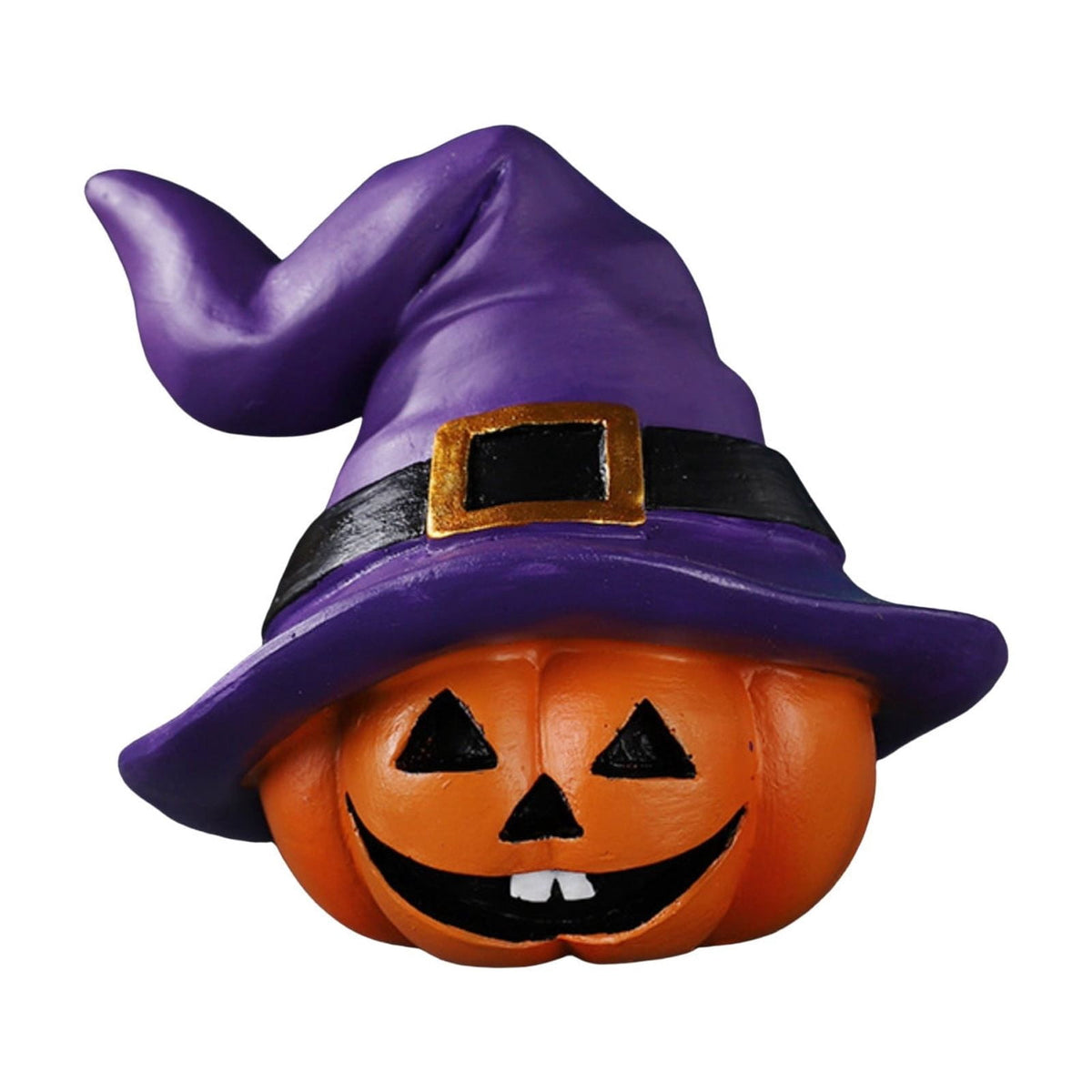 Haunt & Co Halloween Spooky Pumpkin Head Ornaments â?? Dark Tones with Eerie Shadows, Halloween Decorations for Halloween Parties & Trick or Treat Nights â?? great for Haunted House Setups with spooky party setups