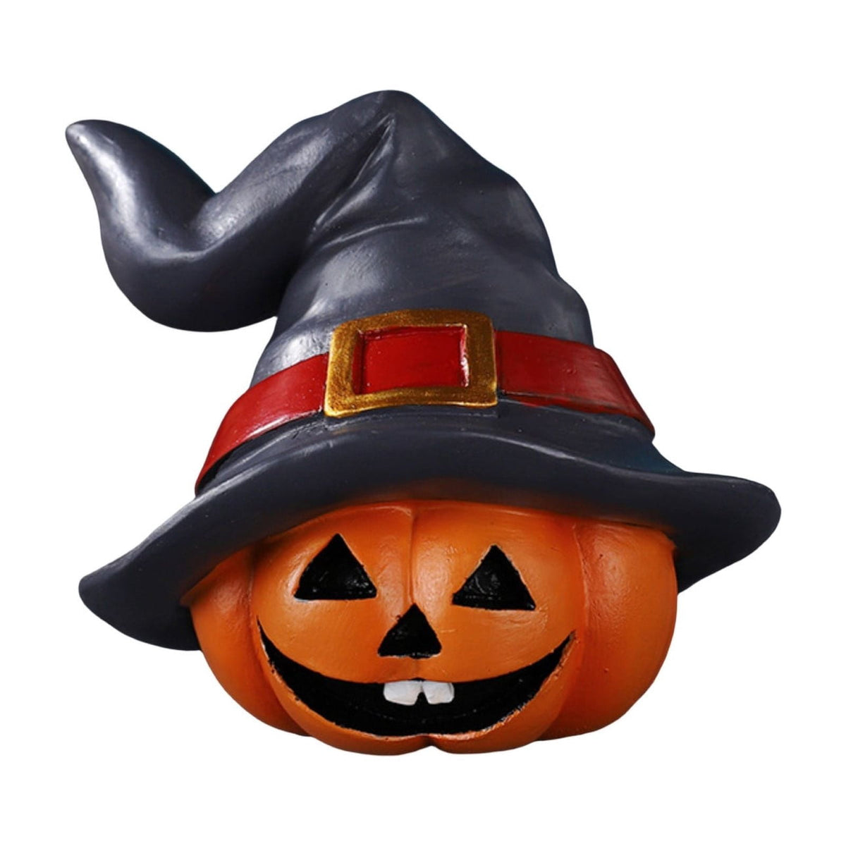 Haunt & Co Halloween Spooky Pumpkin Head Ornaments â?? Dark Tones with Eerie Shadows, Halloween Decorations for Halloween Parties & Trick or Treat Nights â?? great for Haunted House Setups with spooky party setups