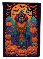 Haunt & Co Halloween Rottweiler Dog House Flag 28x40IN Double-Sided Polyester Decorative Sleeve Pole Flag