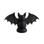 Haunt & Co White Ghost with Witch Hat, Ghost Ornaments Holiday Home Decor Halloween Tabletop Cute Ghost Figurines for Party Mantel Shelf Display Festive Celebrations