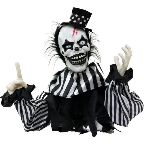 Haunt & Co 1.8 ft Groundbreaker Clown-Vile, Multi-Color
