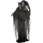 Haunt & Co 5.75 ft Animatronic Witch Indoor/Covered Outdoor