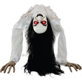 Haunt & Co Lifesize 35" Animatronic Possessed Woman with Lights and Sound