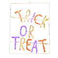 Haunt & Co CC Christmas Decor LED Lighted Trick or Treat Outdoor - 19.5"